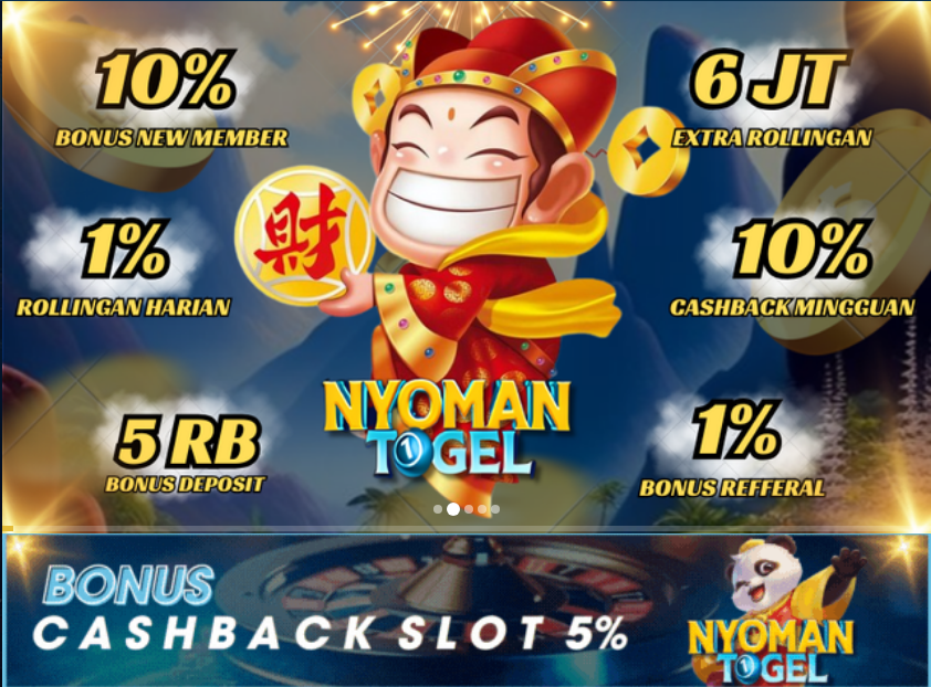 Nyomantogel Situs Togel Online Tergacor dengan Permainan Slot Terlengkap di Indonesia