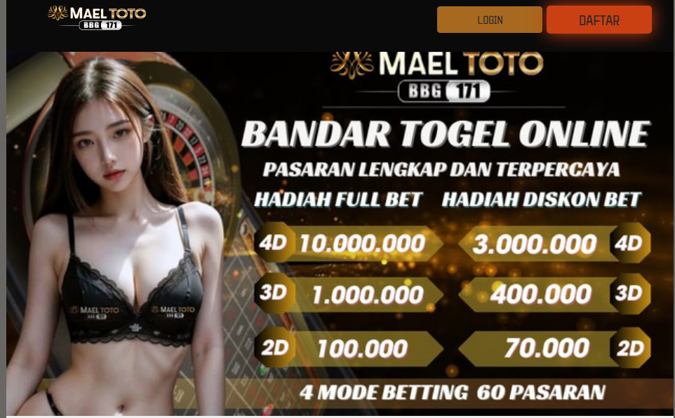 Situs Bandar Togel Online Dengan Deposit QRIS Hanya 1000 Proses Tercepat Dengan Permainan Terlengkap Seperti Permainan Live Casino & Slot Online – Maeltoto
