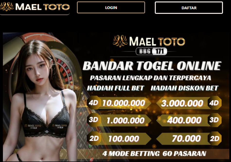 MaelToto Menyediakan Beragam Permainan Togel, Slot, dan Live Casino